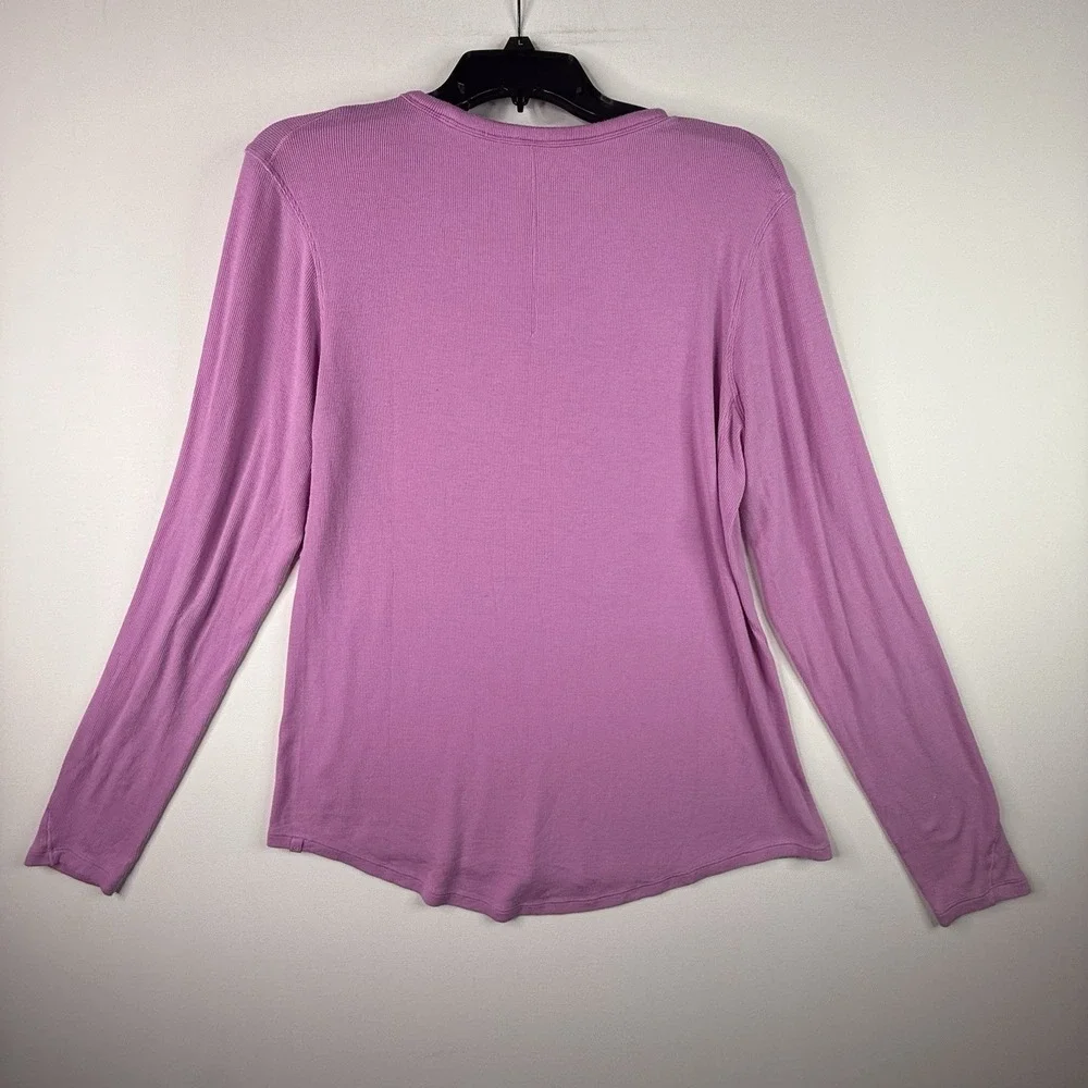 lululemon Women's Long Sleeve Shirt Crew Neck Purple 16